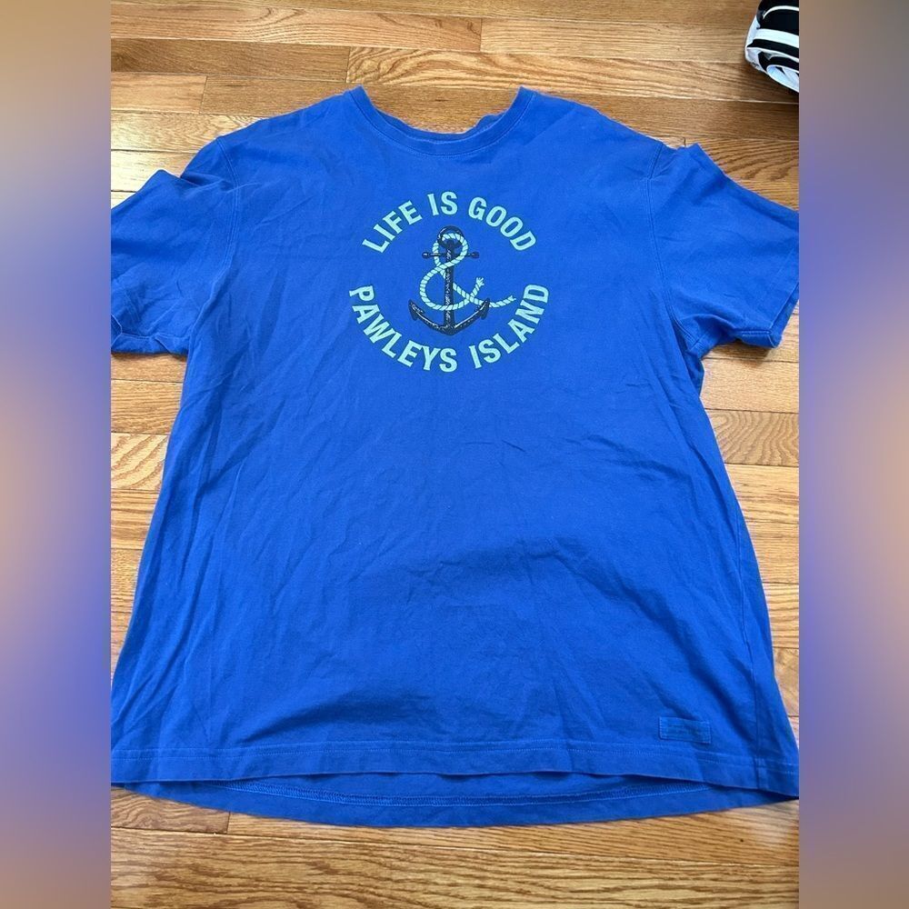 Life is Good Anchor Tshirt